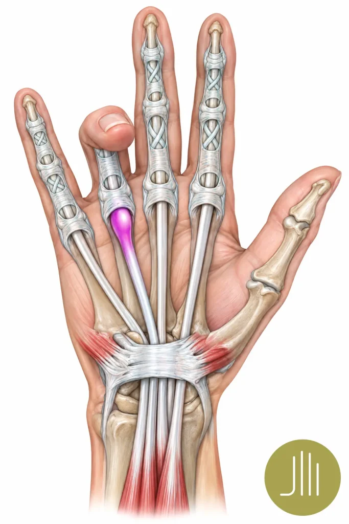 Schnellender Finger